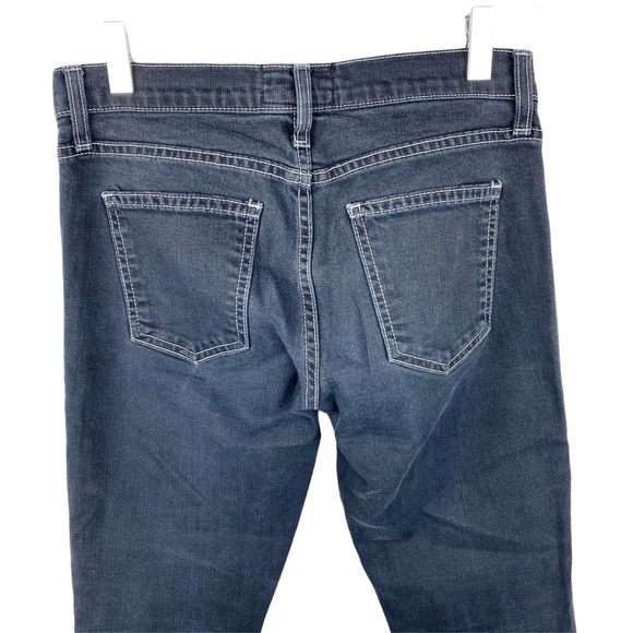 CURRENT/ELLIOTT The Skinny Ankle OD Black Faded Jeans Size 24 - Picture 5 of 7